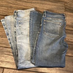 American Eagle skinny size 34-30 2 pair